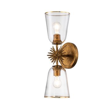 Aplique de perete Staring STARING-2WB-DG-CLEAR 2x40W/E27 IP20 de la Elstead Lighting