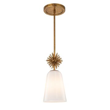 Lampă cu pendul Staring STARING-MP-DG-OPAL 1x40W/E27 IP20 de la Elstead Lighting