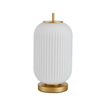 Lampă de masă Olmeto TB-28798-1-GD-WH 1x40W/E27 IP20 de la Italux