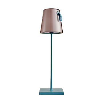 Lampă de masă Ostap TB-2749-BL 3000K|RGB 1x5W/LED 300lm IP54 de la Italux