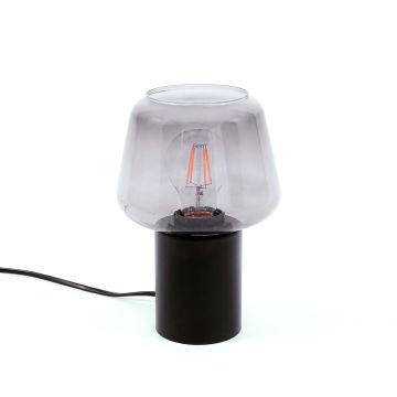 Lampă de masă ROMIO TB-3332-1S-BK+SG 1x40W/E27 IP20 de la Italux