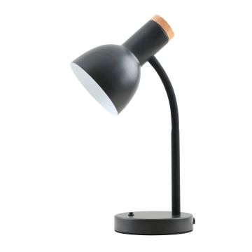 Lampă de birou Senza TB-37263A-BK 1x40W/E27 IP20 de la Italux