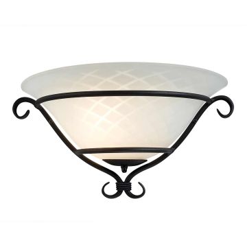 Aplique de perete TORCHIERE TCH-WU-BLACK 1x60W/E27 de la Elstead Lighting