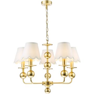 Candelabru Tilda TIL0535 5x40w/e14 de la Dar Lighting