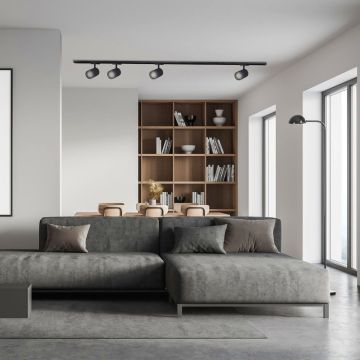Proiector de șină Tokio LP-787 SET 1F BK 4x50W/GU10 IP20 de la Light Prestige