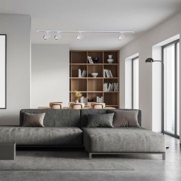 Proiector de șină Tokio LP-787 SET 1F WH 4x50W/GU10 IP20 de la Light Prestige