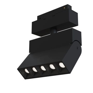 Proiector de șină POINTS TR015-2-10W3K-B 3000K 11W/LED 700LM de la Maytoni