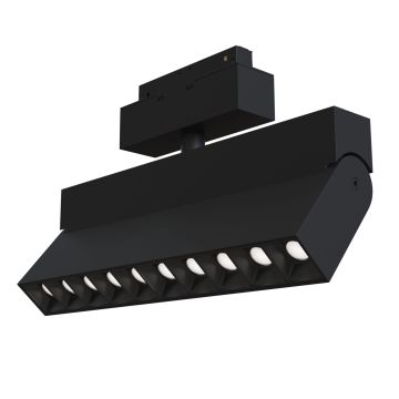 Proiector de șină POINTS TR015-2-20W3K-B 3000K 20W/LED 1300LM de la Maytoni