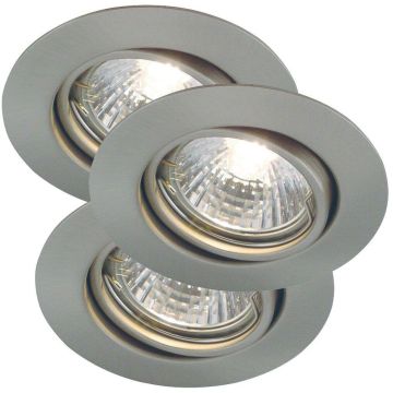 Lumină îngropată deasupra plafonului TRITON 54540132 3x35W/GU10 IP23 de la Nordlux