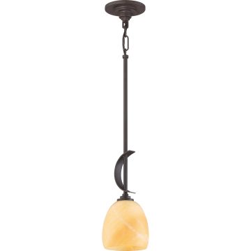 Lampă cu pendul SALZBURG QZS-TST2520C 1x60W/E27 de la Quoizel