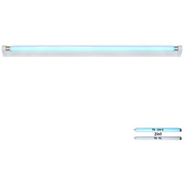 Lampă bactericidă GERMICIDAL LAMP V. UV 70003 4000k 1x28w/uv-c+1x28w/t5 1550lm|1550lm ip20 de la Prezent