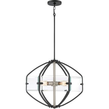 Lampă cu pendul VESSEL QZS-VS2824EK 4x60W/E27 de la Quoizel