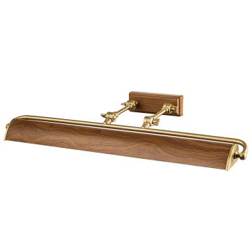 Lampă pentru tablou Winchfield WINCHFIELD-PLL-AB-OAK 4x40W/E14 IP20 de la Elstead Lighting