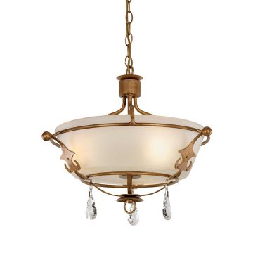 Candelabru WINDSOR WINDSOR-SF-GOLD 3x60W/E14 de la Elstead Lighting