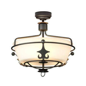 Lampă de tavan WINDSOR WINDSOR-SF-GR 3x60W/E27 de la Elstead Lighting