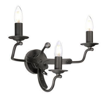 Aplique de perete WINDSOR WINDSOR-W3-GR 3x60W/E14 de la Elstead Lighting
