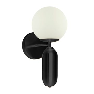 Aplique de perete Aldeva WL-02340-1-BK 1x40W/E27 IP20 de la Italux