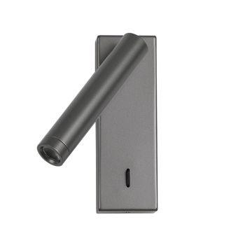 Aplique de perete Cali WL-21017-GR 3000K 1x2.5W/LED 153lm IP20 de la Italux