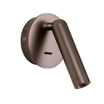 Aplique de perete Carda WL-64834-1-CF 3000K 1x2.5W/LED 164lm IP20 de la Italux