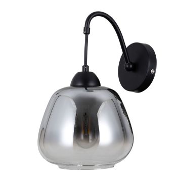 Aplique de perete Felis WL-40824-1-BK 1x40W/E27 IP20 de la Italux