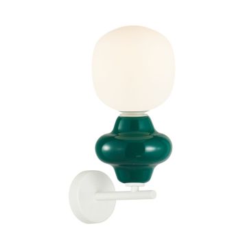 Aplique de perete Latera WL-94331-1S-GRN 1x40W/E14 IP20 de la Italux