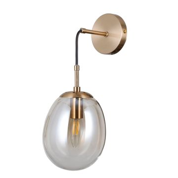 Aplique de perete Meolo WL-40825-1-GD 1x40W/E14 IP20 de la Italux