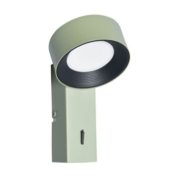 Aplique de perete Otal WL-47390-1-GRN 4000K 1x1.8W/LED 489lm IP20 de la Italux