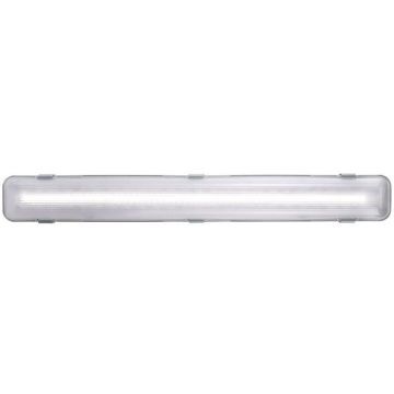 Corp de iluminat montat pe suprafață etanș WORKS 27386101 4000K 1x9.9W/G13 IP65 de la Nordlux