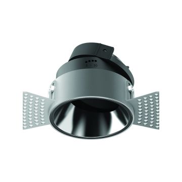 Lumină îngropată deasupra plafonului TRIMLESS SPOT S127 1x10W/GU10 IP20 de la Zambelis