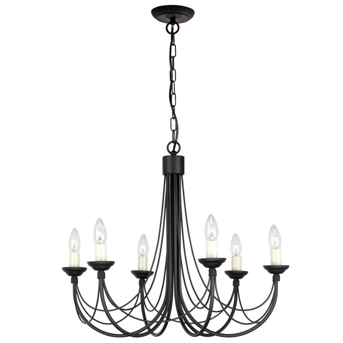 CARISBROOKE-CB6-BLACK-Elstead Lighting-100130