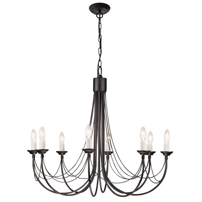 CARISBROOKE-CB8-BLACK-Elstead Lighting-100125