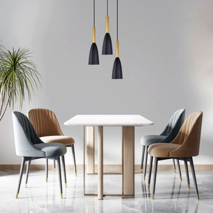 Solin-LP-181/3P BK/GD-Light Prestige-225642