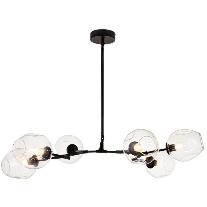 MODERN ORCHID-ST-1232-6 black transparent-Step Into Design-259120