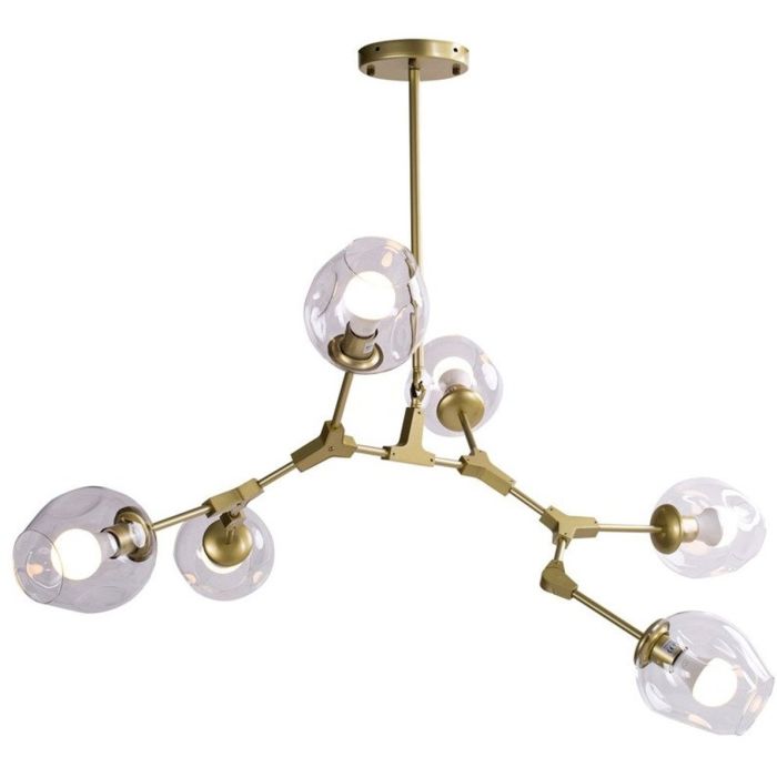 MODERN ORCHID-ST-1232-6 GOLD transparent-Step Into Design-259056